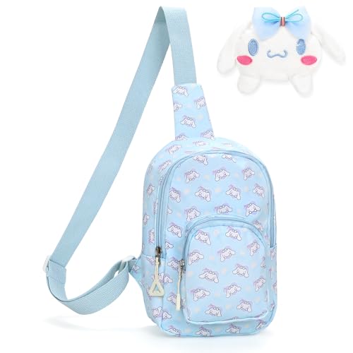 Image of Joicin 9.8 Inch Cartoon Bag Cross Body Cute Sling Bag Crossbody for Kids Mini Sling Backpack Travel Hiking Chest Bag Daypack for Purse Shoulder Backpack