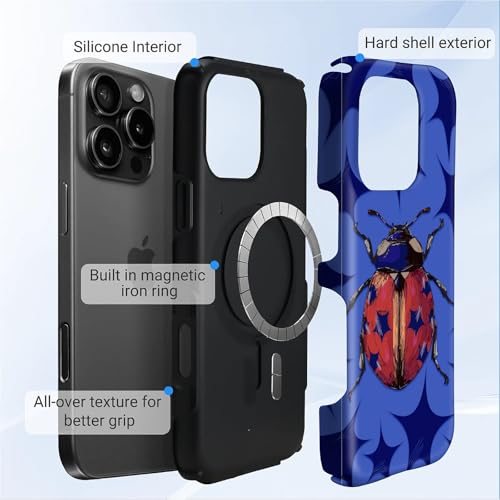 Coque iPhone 16 Pro Max MagSafe double couche pour éviter les bris d'écran et chutes