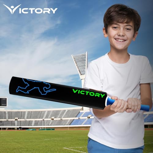 Image of Victory Slog Plastic Cricket Bat Full Size Series (34 X 4.5 Inch) Bat for All Age Group |Best for Practicing-Recommended to Play with Soft Rubber, Tennis,Wind Ball (Junior Slog 3No (Upto 8 Year))