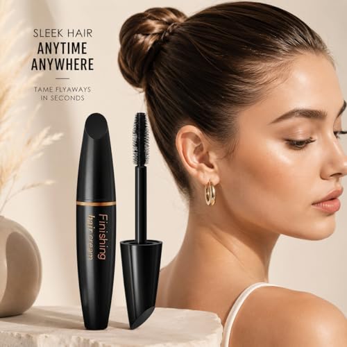 Image of BestLand 2 Pcs Hair Finishing Stick, Hair Mascara Flyaway Hair Tamer Stick, Refreshing Not Greasy Feel Shaping Gel, Wax Fixer for Bangs, Edges, Frizz and Baby Hairs Control, Slick Back Hair Product