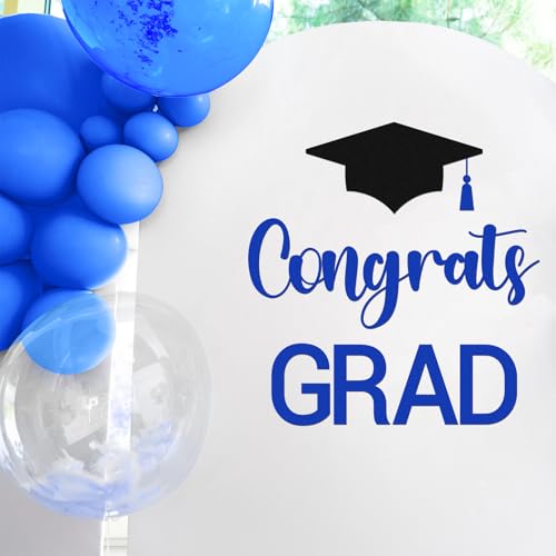 Image of Epakh 2026 Graduation Party Decal Sign for Backdrop Letters Peel and Stick Graduation Sticker for Balloon Arch Decorations Party Sign Wall Decor(Blue)