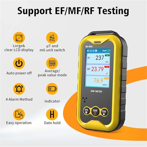 Detector EMF, medidor inteligente en tiempo real para radiación miniatura 4