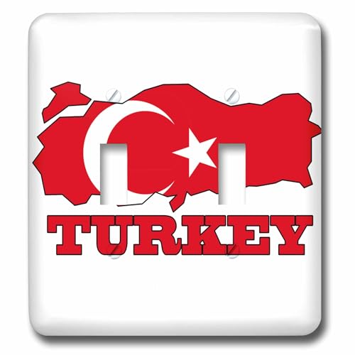 Interrupteur Turquie 3dRose lsp_63212_2 double bascule finition soignée