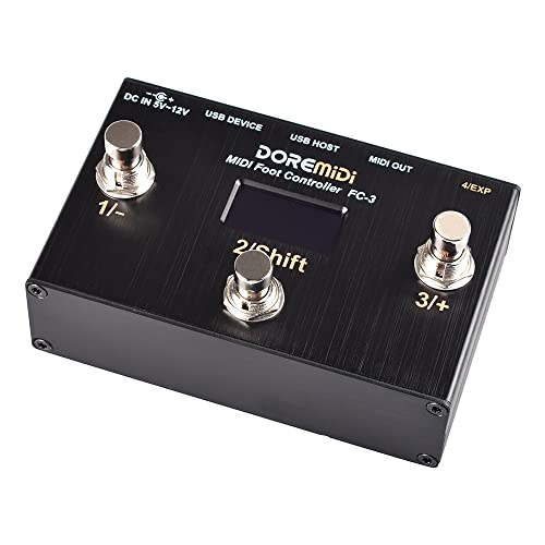 Doremidi Midi Foot Controller (Fc-3) Midi Controller Designed That Can Be Used For Foot Control #TOP4