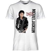 CRAZY FOR ROCK Michael Jackson Camiseta Oficial Bad. Camiseta