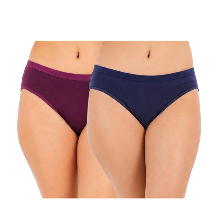 Bamboo Panty for Women, Soft Breathable & Odour-Free, Moisture-Wicking, 3X Softer- Ideal for Sensitive Skin & All-Day Comfort Sweat Absorbent Women Underwear (Pack of 2)-picture-26