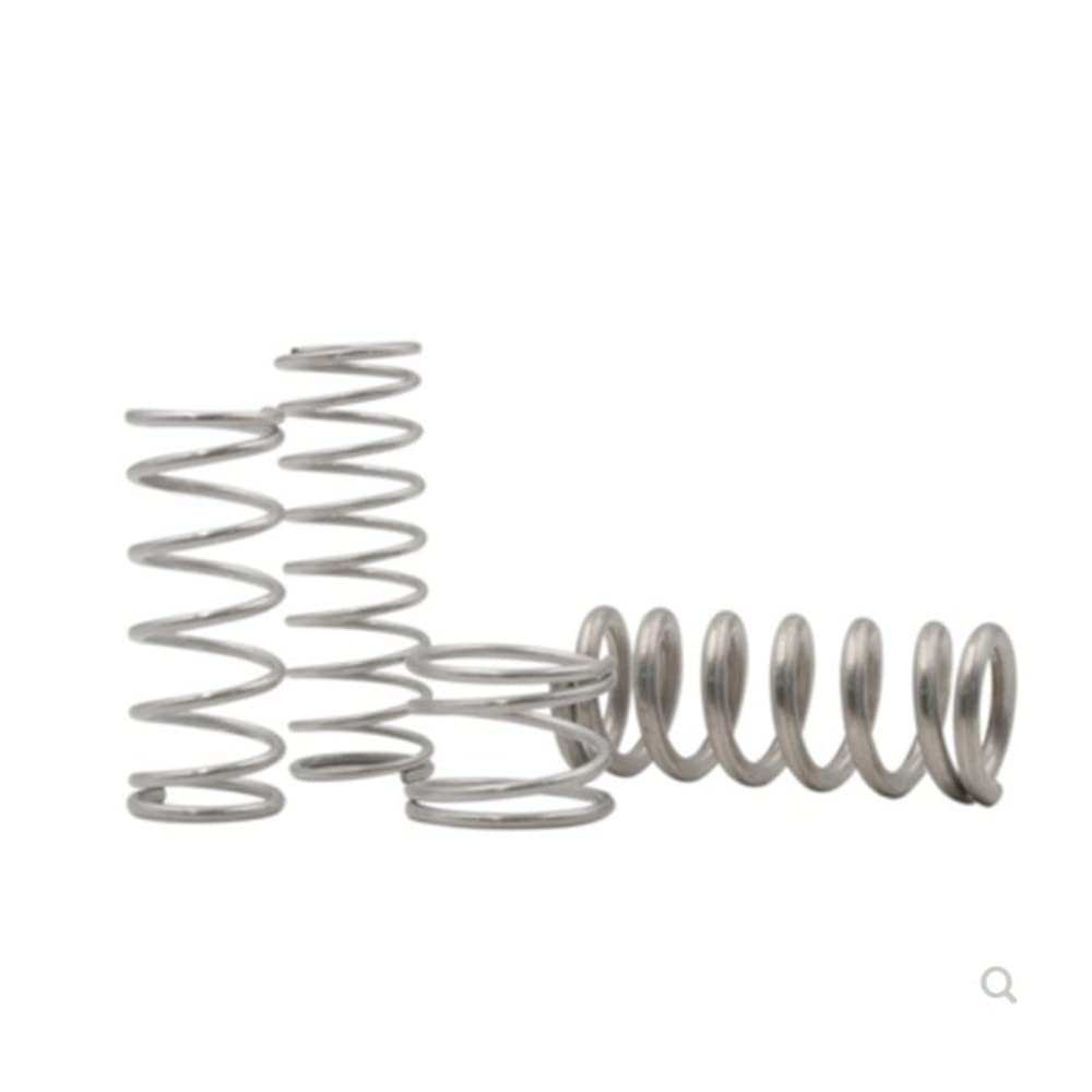 20 stks/partij 0.4mm Rvs Micro Kleine Drukveer OD 3mm/4mm/5mm /6mm Lengte 5mm Tot 50mm (Size : 30mm, Color : 9MM 10PCS_0.4MM