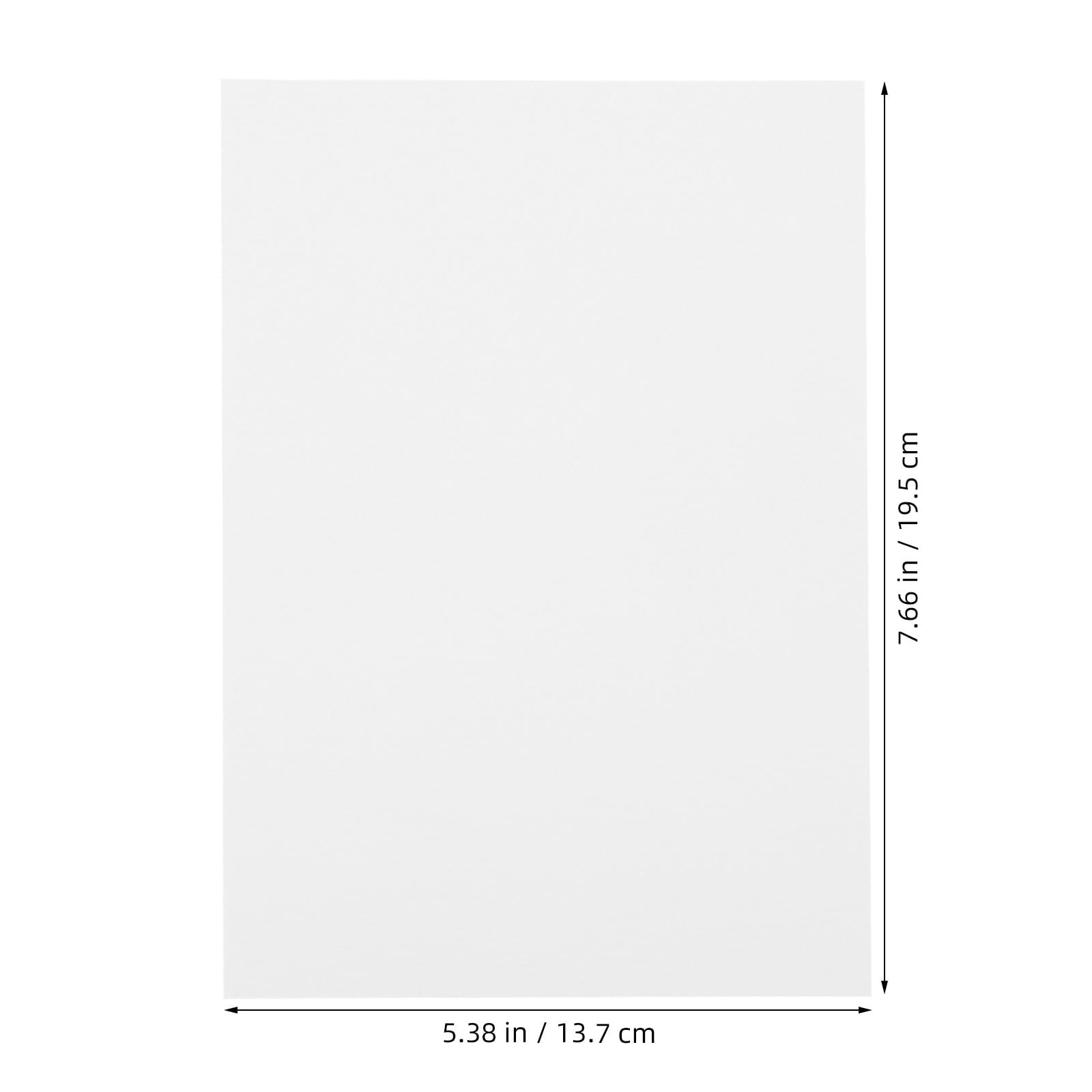 Lurrose Lot de 80 feuilles de papier aquarelle : papier blanc pressé à froid, 300 g/m², format 13,7 x 19,6 cm, idéal pour le dessin et les loisirs créatifs, pour les artistes débutants et