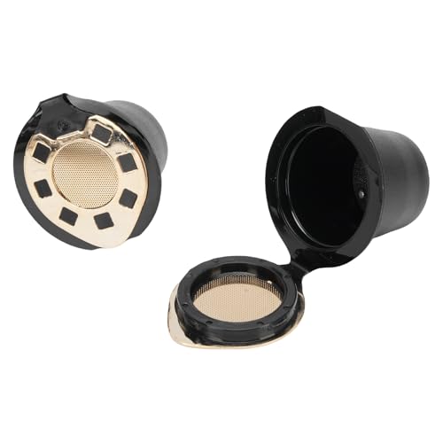 TOPINCN Tazas Cápsulas de Café Recargables Cápsulas de Café Reutilizables de Plástico con Malla de Acero Inoxidable para Máquinas Línea Original CitiZ Pixie Inissia