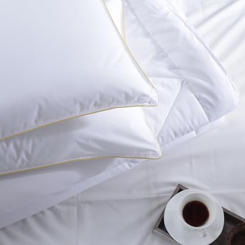 Image of maspar Clemmy Soft Silk Feel Fibre Pillow White 45X68 CM
