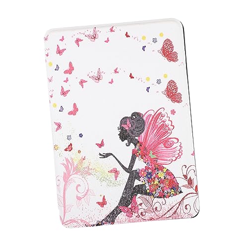 DOITOOL Funda de Tableta Protector de Pantalla TPU e- Book ebooks e-Reader ereader e-Books Funda Protectora para e-Book Cubierta del Lector de Libros electrónicos imitación de Cuero Rosa