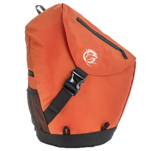 MECOREX Sling Bag, Crossbody Backpack, Rucksack with Adjustable Shoulder Strap, Perfect for Outdoor Sports, Hiking, Cycling, Mountaineering, Travelling (Orange) Cover