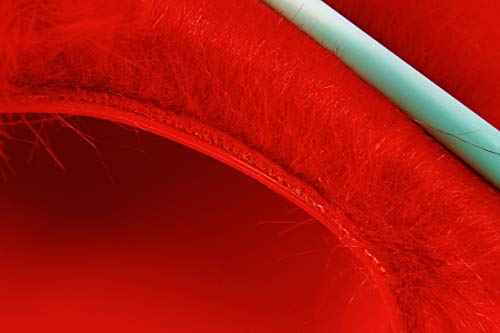 Hangrui Women's Faux Fur Slides, Open Toe Cute Slippers, Comfortable Sandals with Fluffy Fur4