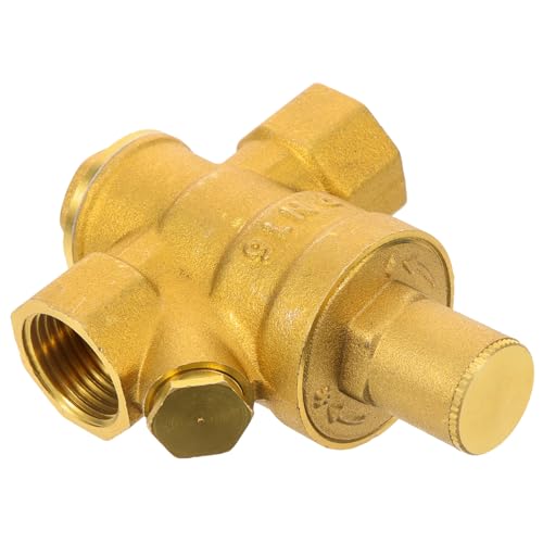 GARVALON Régulateur De Pression Réducteur Pour Camping Pouce Adapté Caravane Et Irrigation Installation Facile