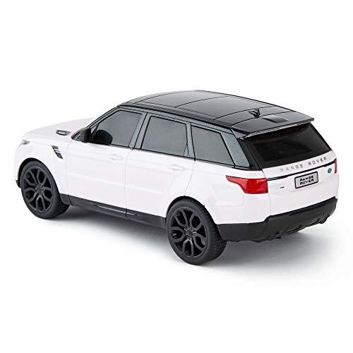 CMJ RC Cars TM Range Rover Sport Remote Control Car 1:24 scale with Working LED Lights, Radio Controlled Supercar (Range Rover Sport White) - Image 6