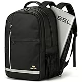 MATEIN Extra Large Backpack 55L, Work Backpack, Laptop Rucksack for Men Work, Large Rucksack with TSA Laptop Compartment, Spacious Capacity Fit for Office, Business Travel, Daily Use, Black