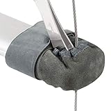 Die Spreizstiefel können mit dem Mast nach oben oder unten installiert werden.