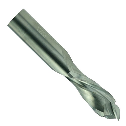 Whiteside Router Bits UD5152 Up/Down Cut Spiral Bit with Solid Carbide 2 Plus 2 Compression and 1/2-Inch Cutting Diameter