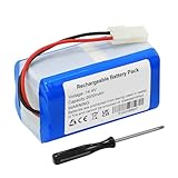 K KYUER 2600mAh Robot Aspirador Batería para Xiaomi MI G1 Mijia G1 Vacuum Mop Essential G1 MJSTG1 SKV4136GL H18650CH Robot Vacuum Panasonic...
