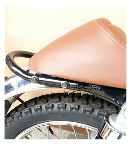Barras de sujeción para moto CG125 retro soporte trasero y estante de contrapunto 6
