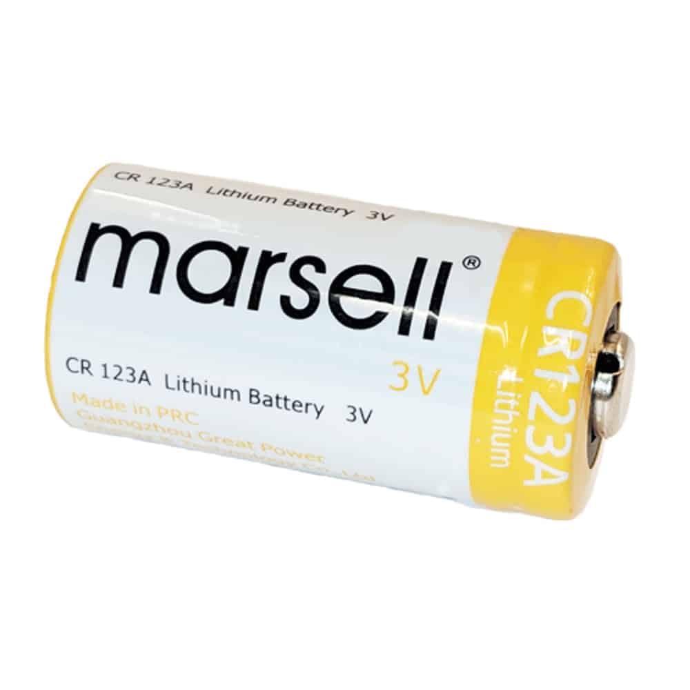 BatteryGuy CR123A Lithium 3V 1500mAh 2/3A Cell Battery