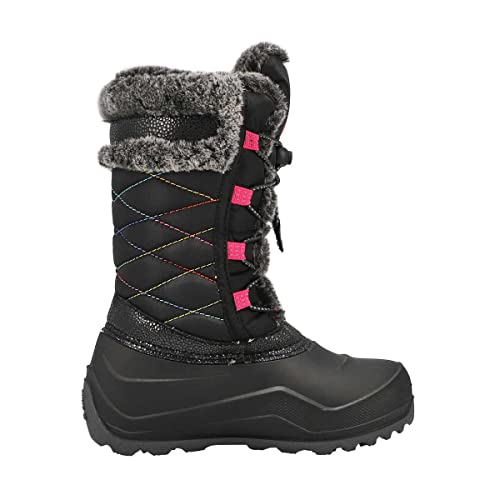 Kamik Girls' Star2 Waterproof Winter Boot Black 13 Medium US4