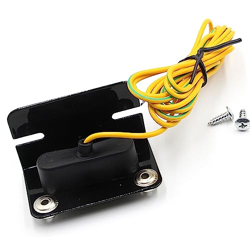 Image of Anti Static Socket Ring Ground Connector with 5.74ft Terminal Cable for ESD Wrist Strap Grounding