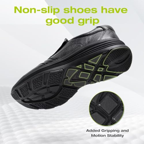 OrthoComfoot Men's Orthopedic Leather Dress Walking Shoes Review