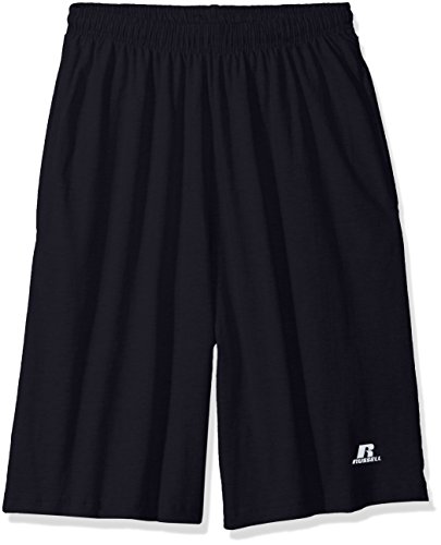 Russell Athletic Men's Big and Tall Cotton Jersey Short with Pockets