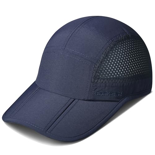 GADIEMKENSD Men's Folding Outdoor Hat with UPF 50+ Sun Protection