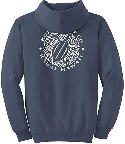 Joe's USA Koloa Hawaiian Turtle Logo Hoodies. Hooded Sweatshirts in Sizes S-5XL