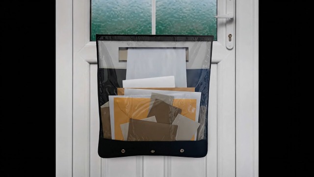 Nevkha Dog Proof Letter Box Catcher 52x51cm - Mail Catcher for