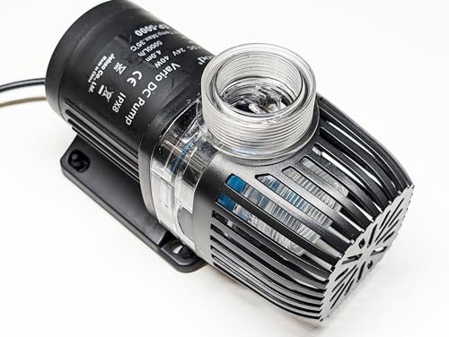 Image of Jebao Jecob EP5000 DC Aquarium Return Pump with LCD Controller, 1320GPH /5000LPH, 13 feet max lift, Speed Adjustable, Aquariums, Ponds, Fountains, Sump, Hydroponics, Ultra Quiet