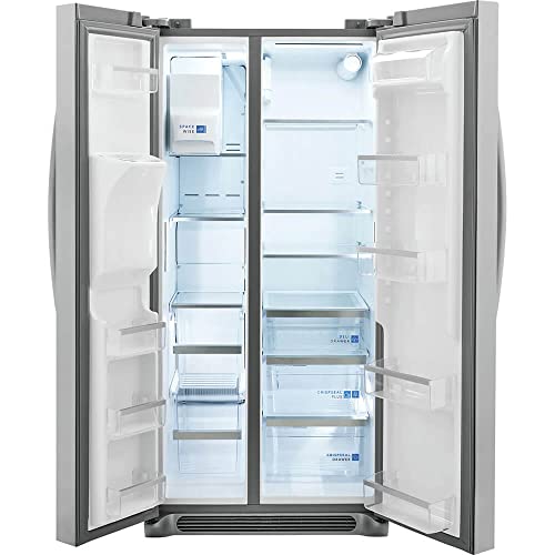 Gallery 22.3 cu. ft. 33 in. Standard Depth Side by Side Refrigerator in Smudge-Proof Stainless Steel on Fridge.com