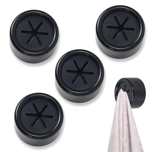 OUDQFCJ 4 toalleros – Accesorios de camping sin taladrar, accesorios de camping, accesorios de cocina, accesorios para caravanas y caravanas, prácticos gadgets para el hogar y la cocina