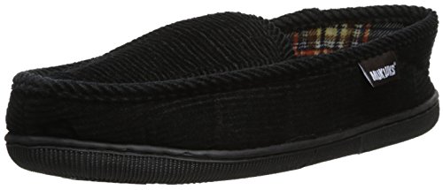 Muk Luks Men's Corduroy Moccasin with Flannel Lining