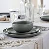 Casafina Ceramic Stoneware 12.5 x 2.5, 103 oz. Serving Bowl - Pacifica Collection, Artichoke | Microwave & Dishwasher Safe Dinnerware | Food Safe Glazing | Restaurant Quality Serveware