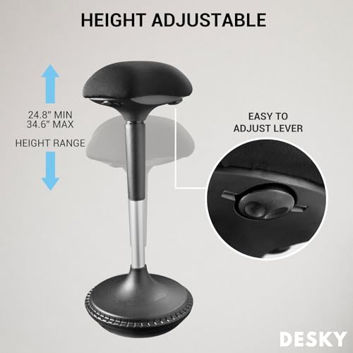 Image of Desky Sit Stand Active Stool