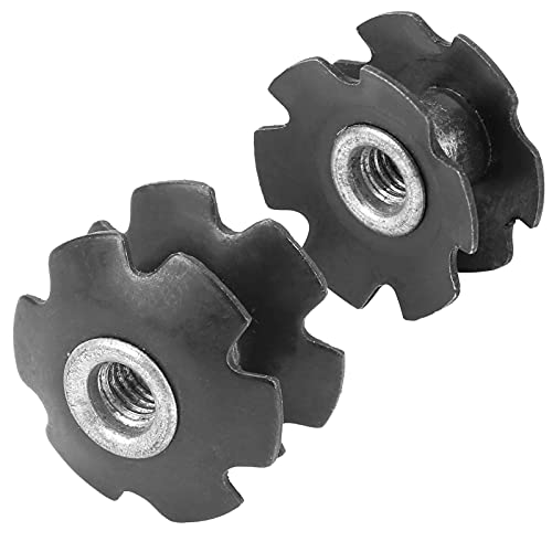 VGEBY Headset Star Nut, 26.3mm Outer Diameter Front Fork Bowl Group Flower Nuts Hex Flower Piece Accessory and Spare Supplies
