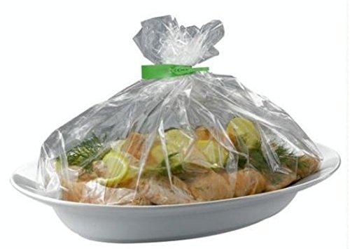 image for PanSaver 100 Count EZ Clean Slow Cooker Liners and Cooking Bags Perfec