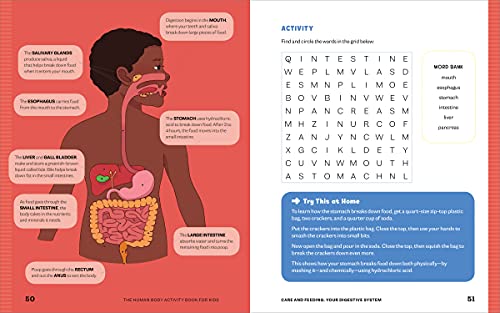Human Body Activity Book for Kids: Hands-On Fun for Grades K-3 9
