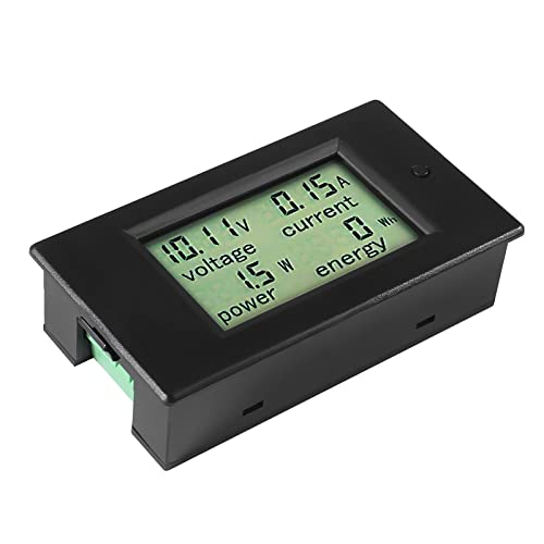 Image of Current Voltage Meter Digital Current Voltage Power Energy Meter LCD Display DC 6.5-100V 0-100A (Without Built-in Shunt)
