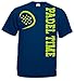 vestipassioni T-shirt Padel Time Tailles également pour enfants, bleu marine, XL