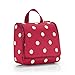 Produktbild reisenthel toiletbag Ruby dots rot Punkte Reisekosmetik L Kulturtasche Kulturbeutel