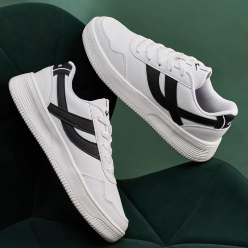 Campus Women OGL-13 White Green Sneakers WHT/BLK - Image 4