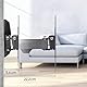 Hama TV Wandhalterung Schwenkbar, Neigbar (19-48 Zoll TV Halterung für Fernseher bis zu 20 kg, max. VESA 200x200, 1 Arm, Ausziehbare Fernsehwandhalterung inkl. Fischer-Dübel & Bohrschablone) schwarz