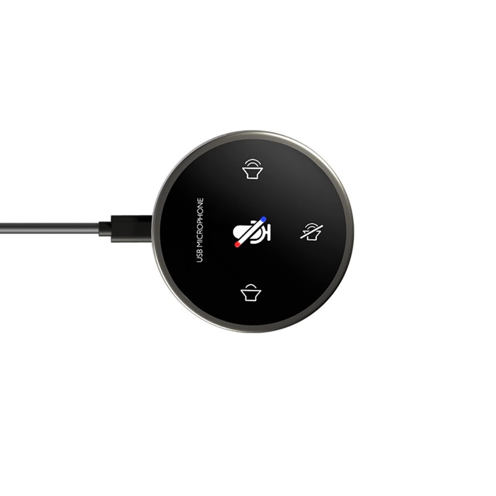 Microfono USB da conferenza per videoconferenze online per feste in casa, ufficio, 200 cm pick up