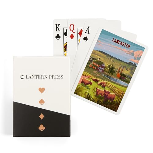 52 Cartas de Poker Lancashire Highland Cow
