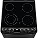 AEG 6000 SteamBake Cooker with Ceramic Hob CCB6741MCB, Double Oven 73/29 L, 60 cm, Catalytic Self Clean, Multilevel Cooking, Black