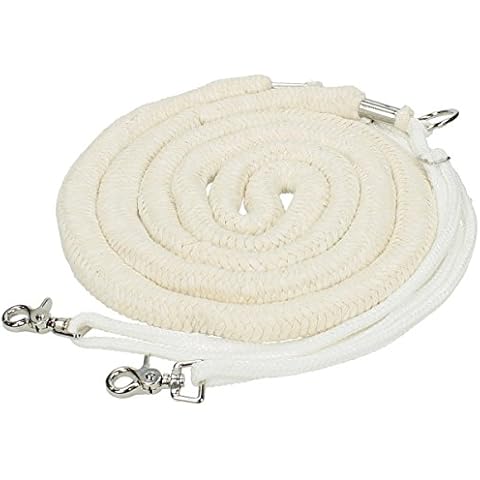 Epplejeck Longierhilfe Baumwolle Weiß - Full/WB Cover